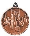 Bowling Pin Medal - 2"