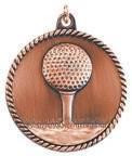 Golf Ball Medal - 2"