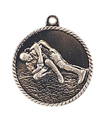 Wrestling Pin Medal - 2