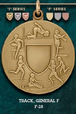 Track F. Medal – 1-3/4”