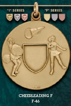 Cheerleading Medal – 1-3/4”