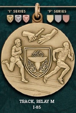 Track Relay M. Medal – 1-3/4”