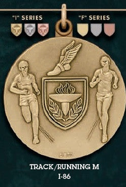Track Run M. Medal – 1-3/4”