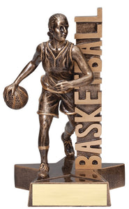 F. Basketball 6" Billboard Series Resin