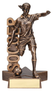 F. Soccer 6" Billboard Series Resin