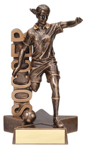 F. Soccer 7" Billboard Series Resin