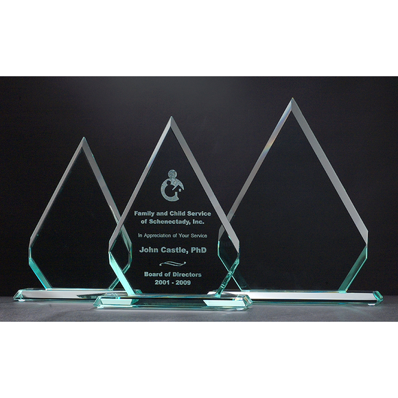 Diamond Series Glass Award