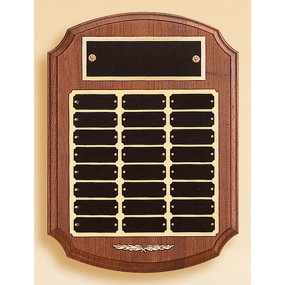 Perpetual Plaque with Notched Corners