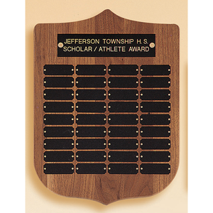 Shield Perpetual Plaque with 2 Combinations